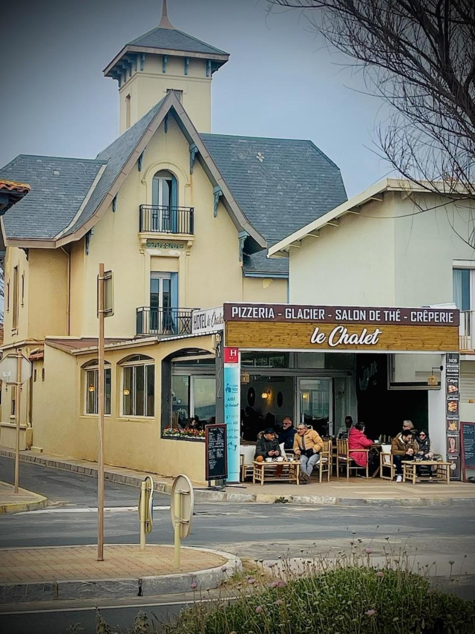Hotel Le Chalet Valras-Plage Exterior foto